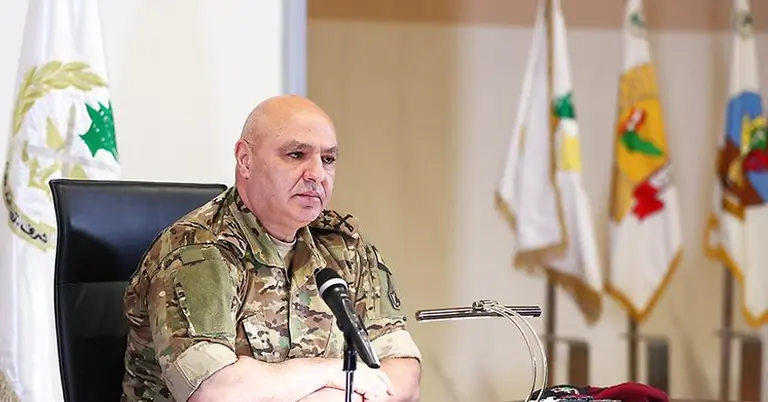 লেবাননের প্রেসিডেন্ট জোসেফ আউন